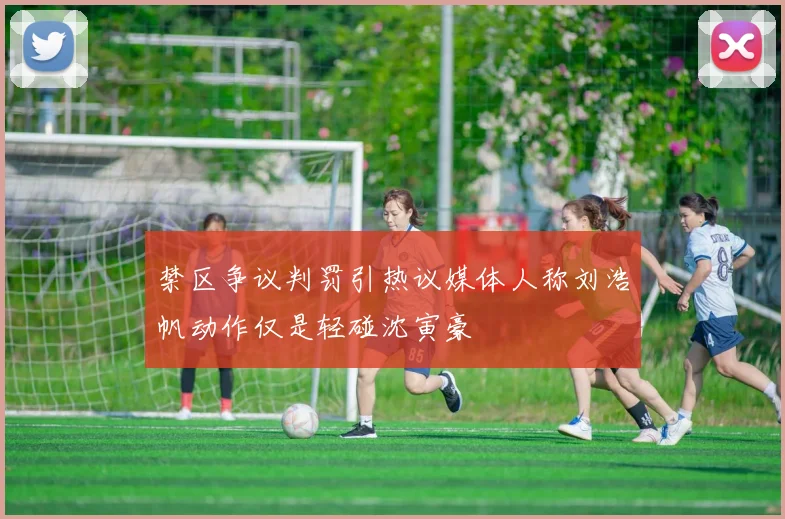 禁区争议判罚引热议媒体人称刘浩帆动作仅是轻碰沈寅豪